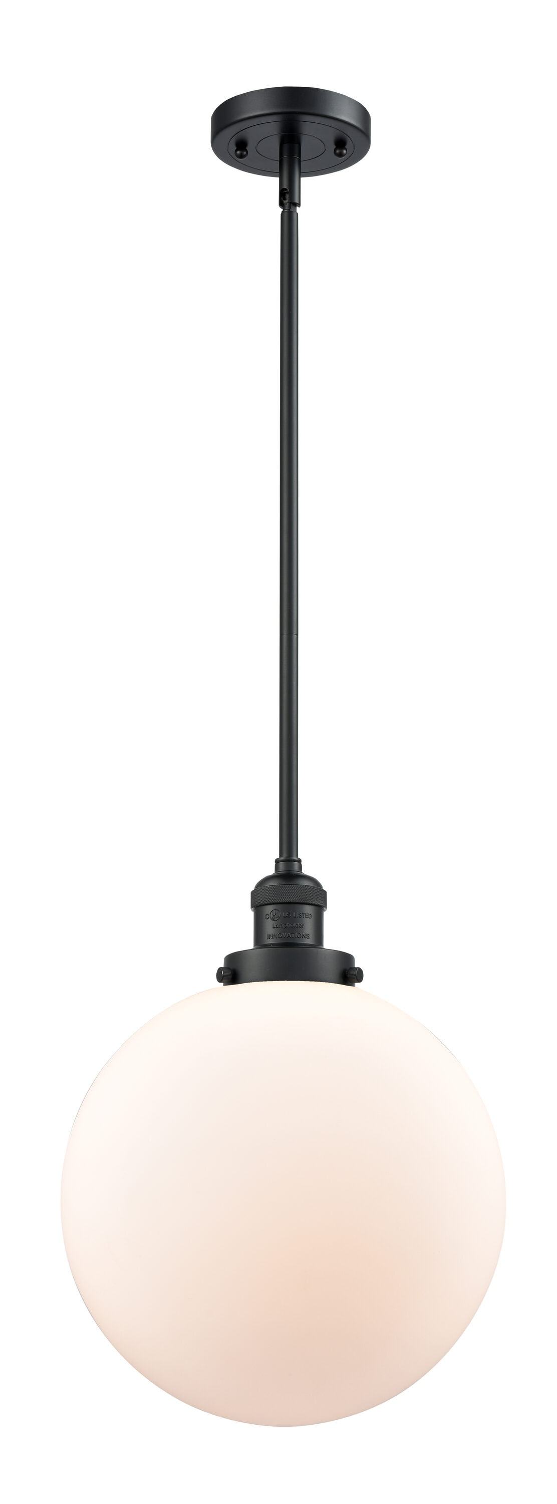 Innovations Lighting 201S-BK-G201-12 Pendant-Lights - View #2