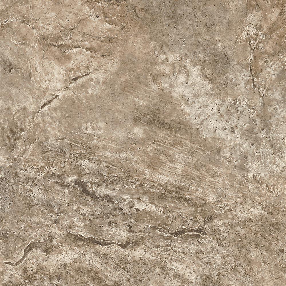 Armstrong Flooring 45-piece 12-in x 12-in Fawn Peel and Stick Vinyl Tile