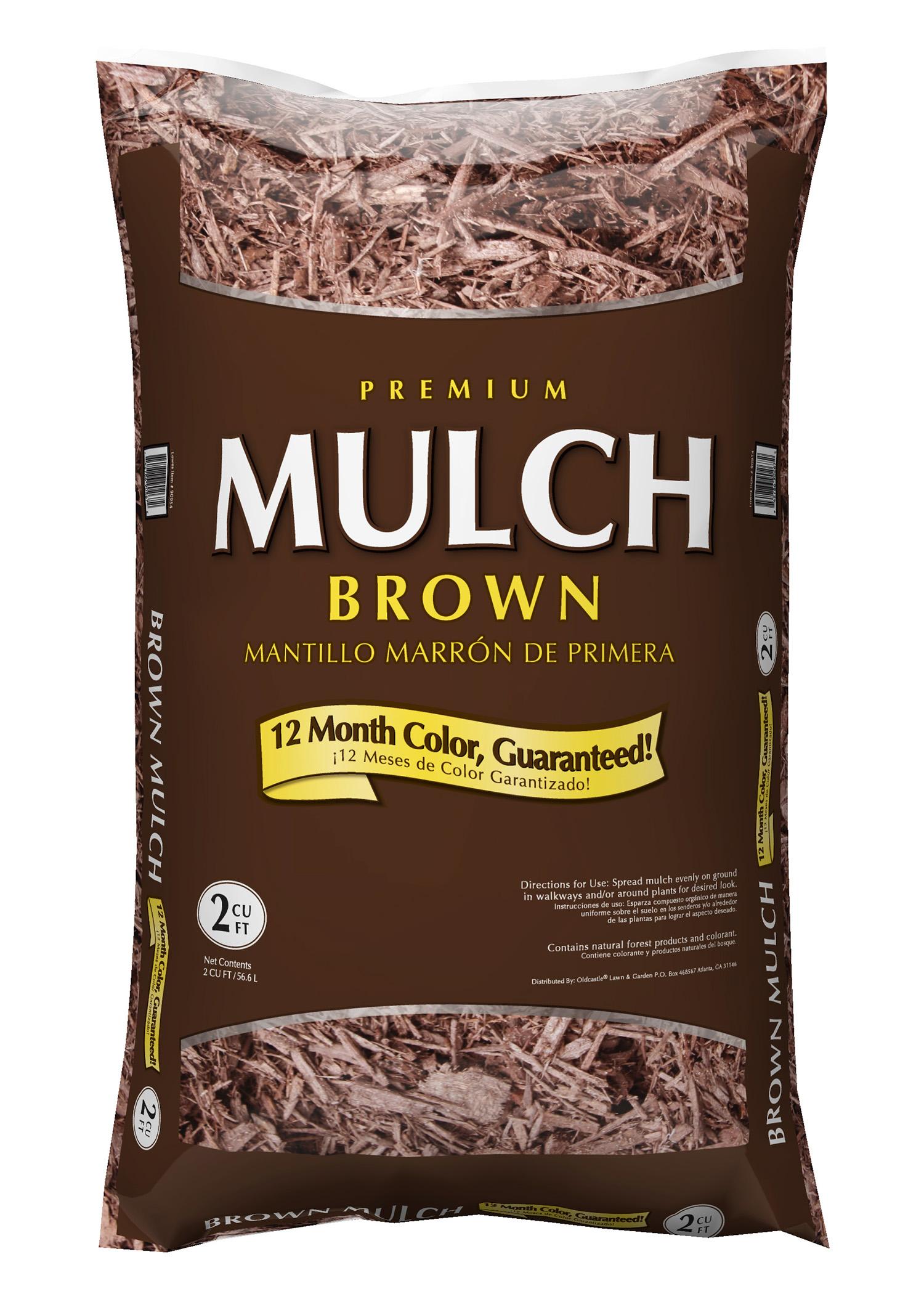 Shop Unbranded Premium Brown Color Mulch Project at Lowes.com