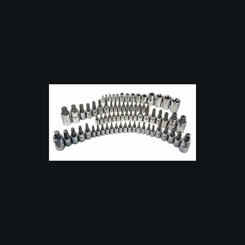 ATD MDCO3331  Tools -13772 72 Pc. Master Star Bit Socket Set