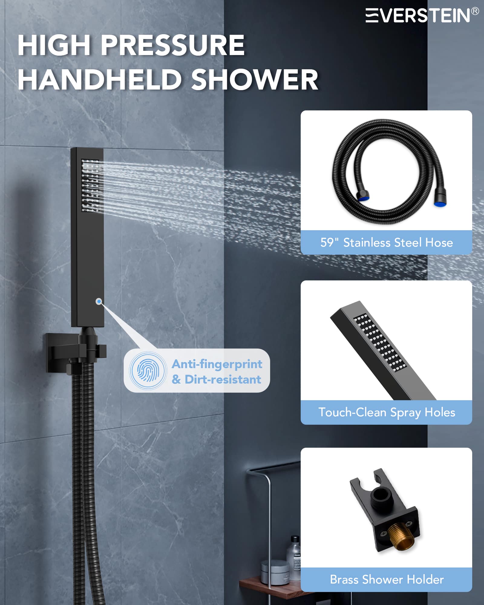 EVERSTEIN M6378BLI Tub-Shower-Faucets - View #7