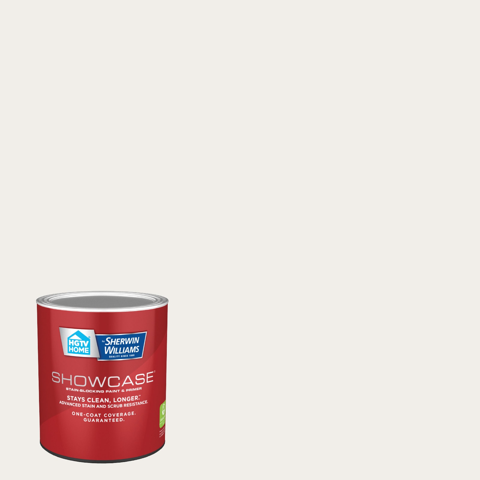 HGTV HOME by Sherwin-Williams 7006-4-935222 Showcase Eggshell Bistro White 7006-4 Acrylic Interior Paint Paint + Primer ( 1-quart )