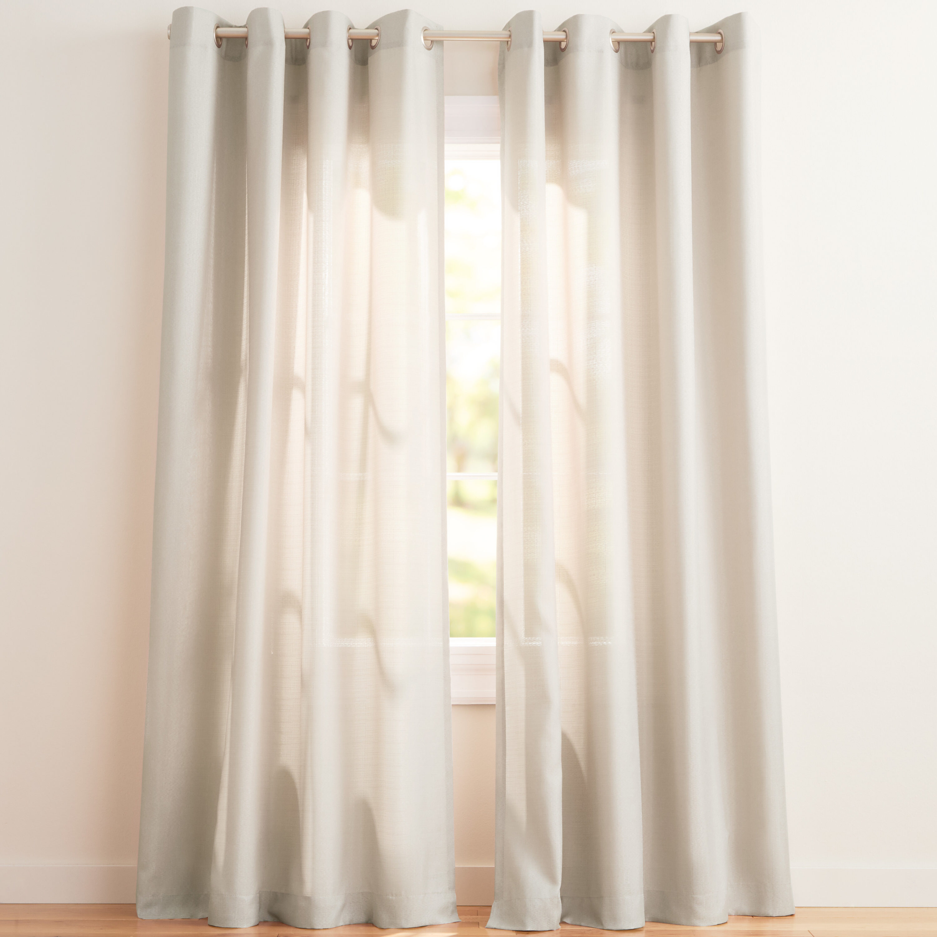Exclusive Home EH8091-05 2-84G 84-in Natural Light filtering Grommet Curtain panel pair