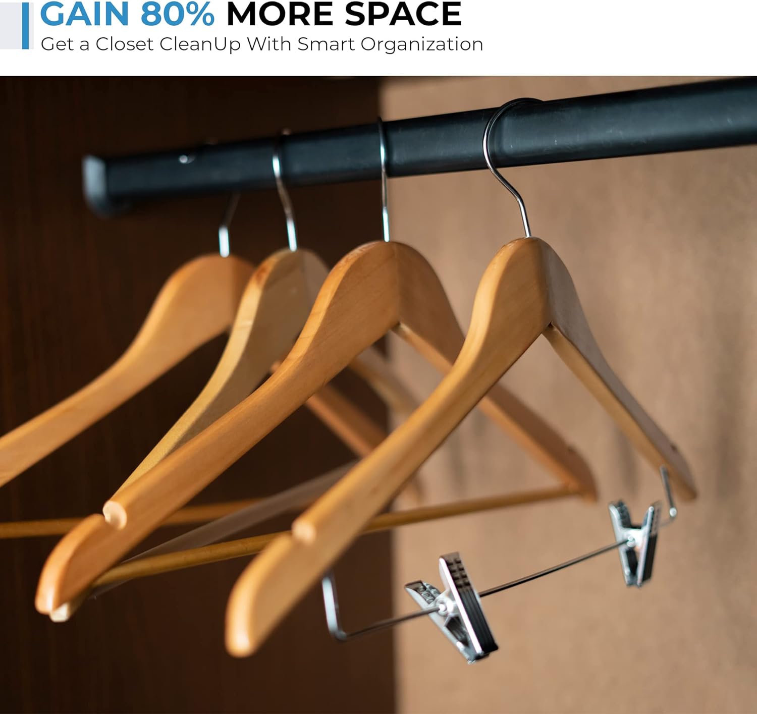 Style Selections 10-Pack Plastic Non-slip Grip Clothing Hanger