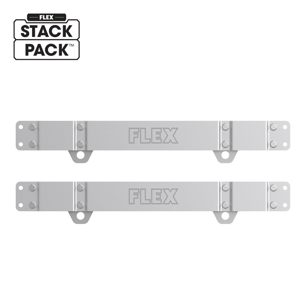 mDesign Plastic/Steel Corner Stackable Rack, Bathroom, 2 Pack