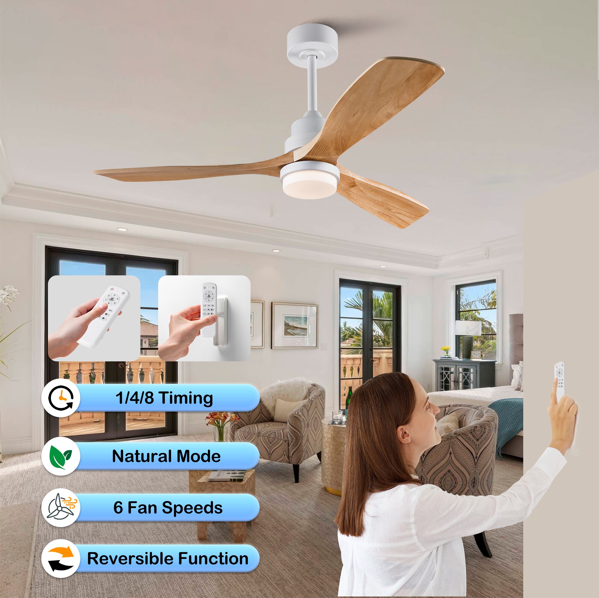 LUXEYARD DS-J-FAN56 Ceiling-Fans - View #7