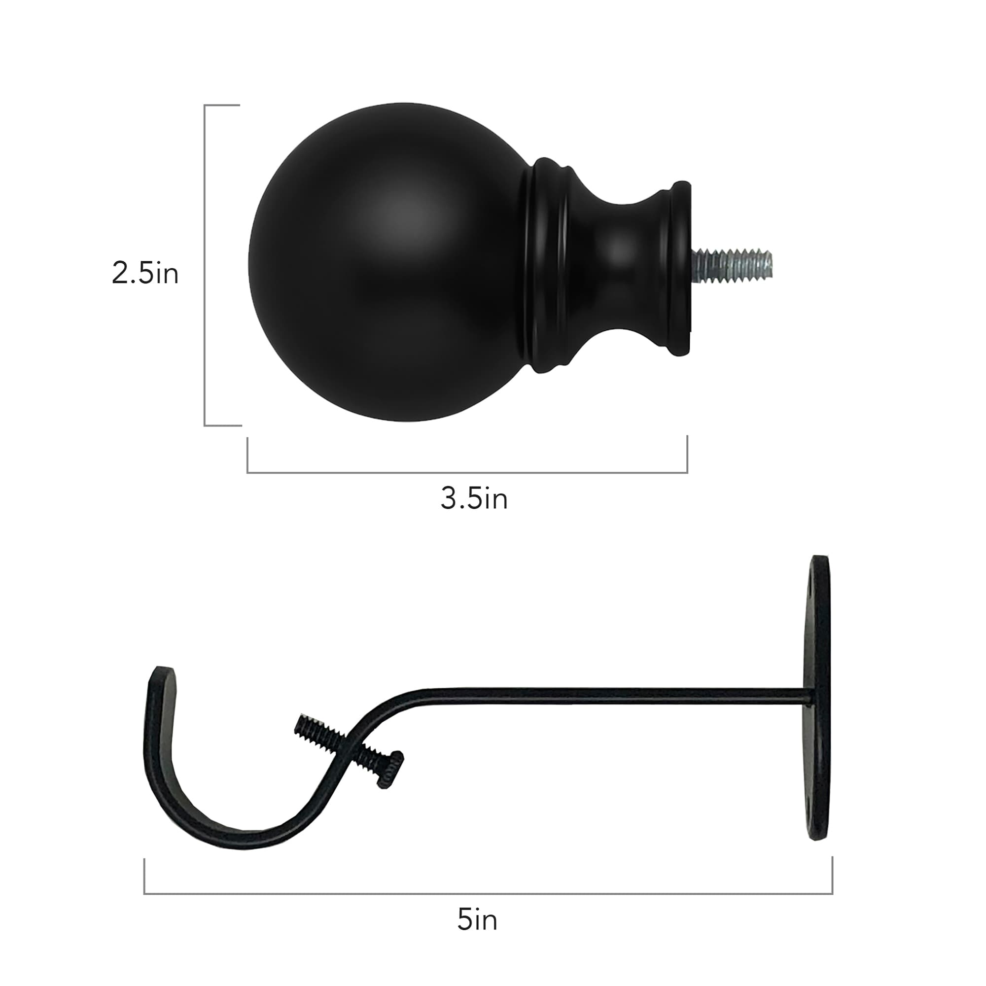 Elrene Home Fashions 026865995473 Curtain-Rods - View #3
