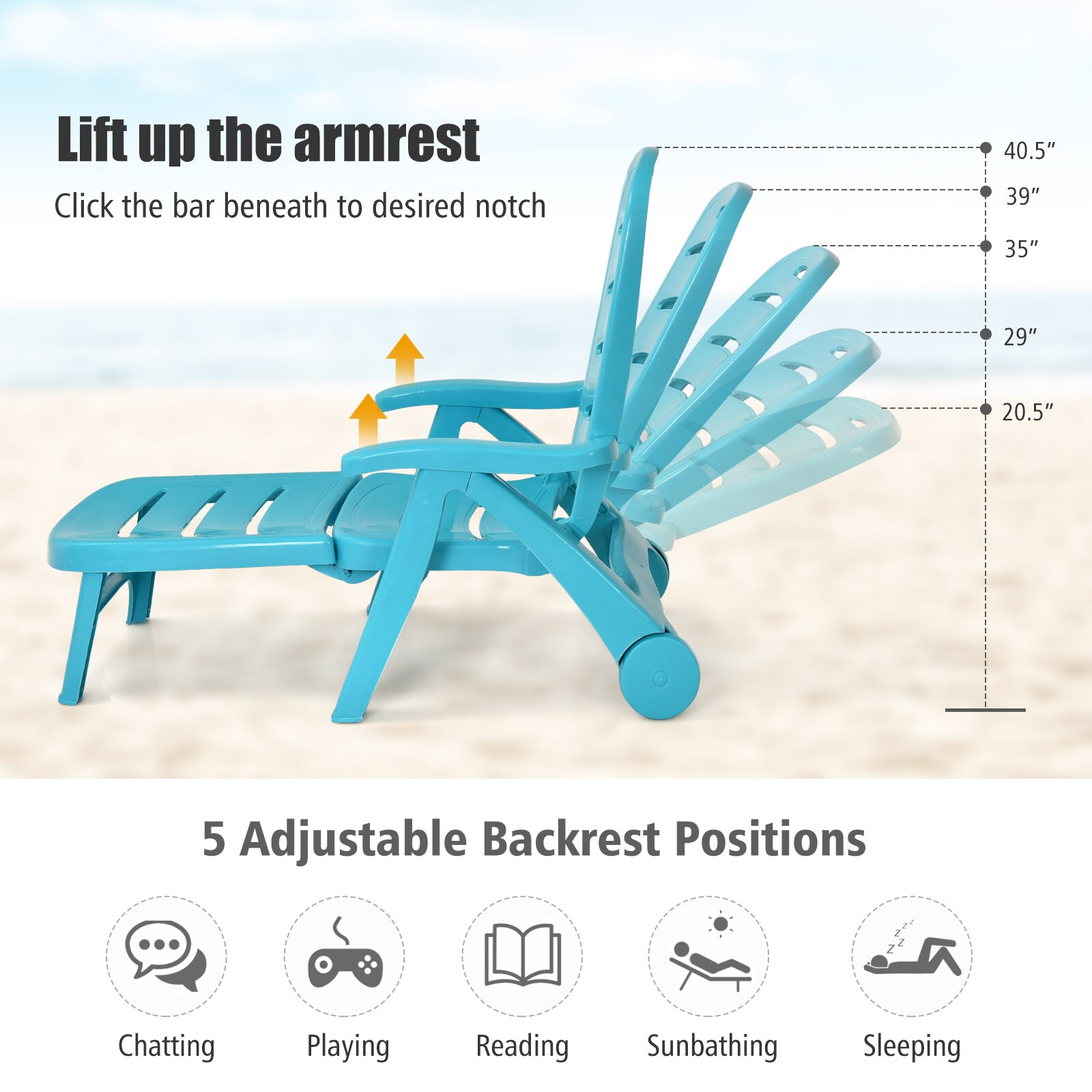 Costway CSHY005796 Patio-Chairs - View #6