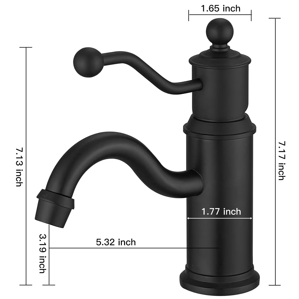 BWE A-96062-BLACK Lavatory-Faucets - View #14