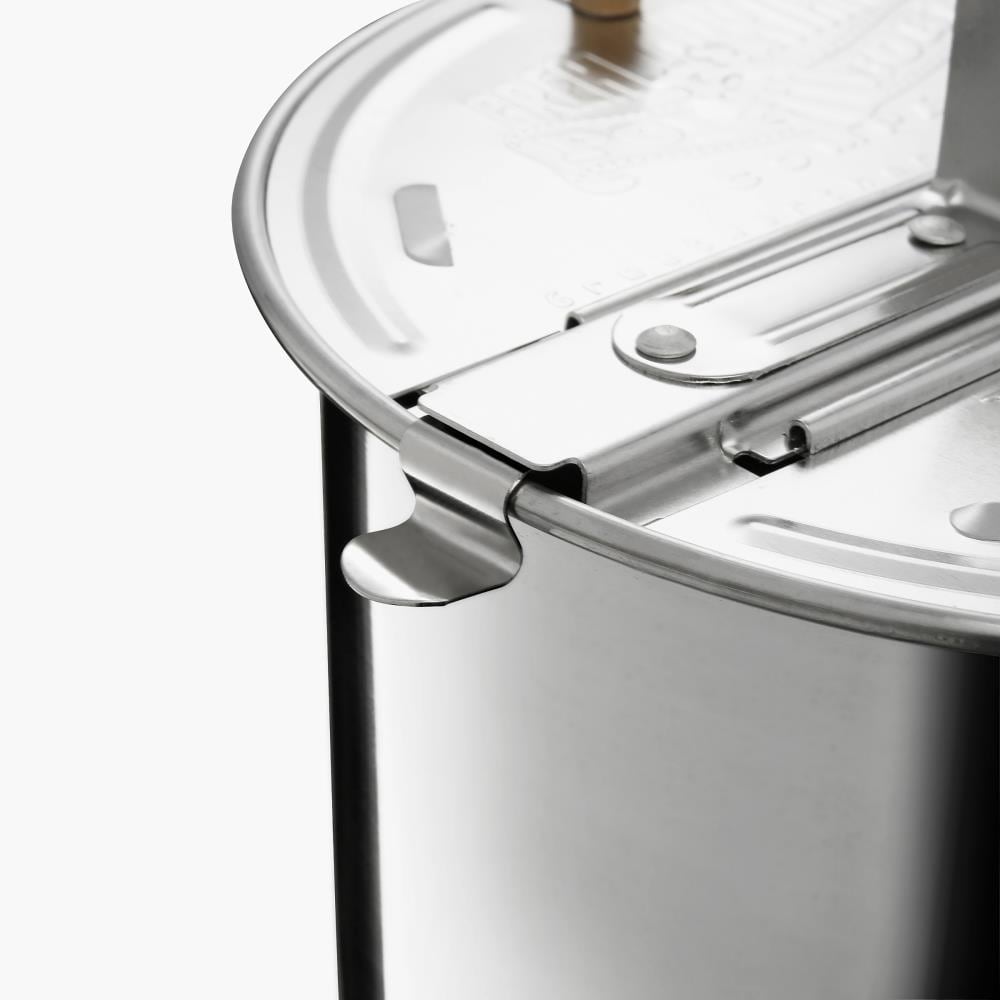 Great Northern Popcorn 6.5-Quart Stainless Steel Popcorn Popper in the  Cooking Pots department at