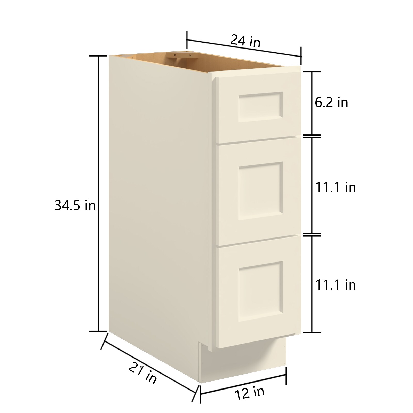 LOVMOR SA-3DB12-LOWES Cabinets-Kitchen - View #4