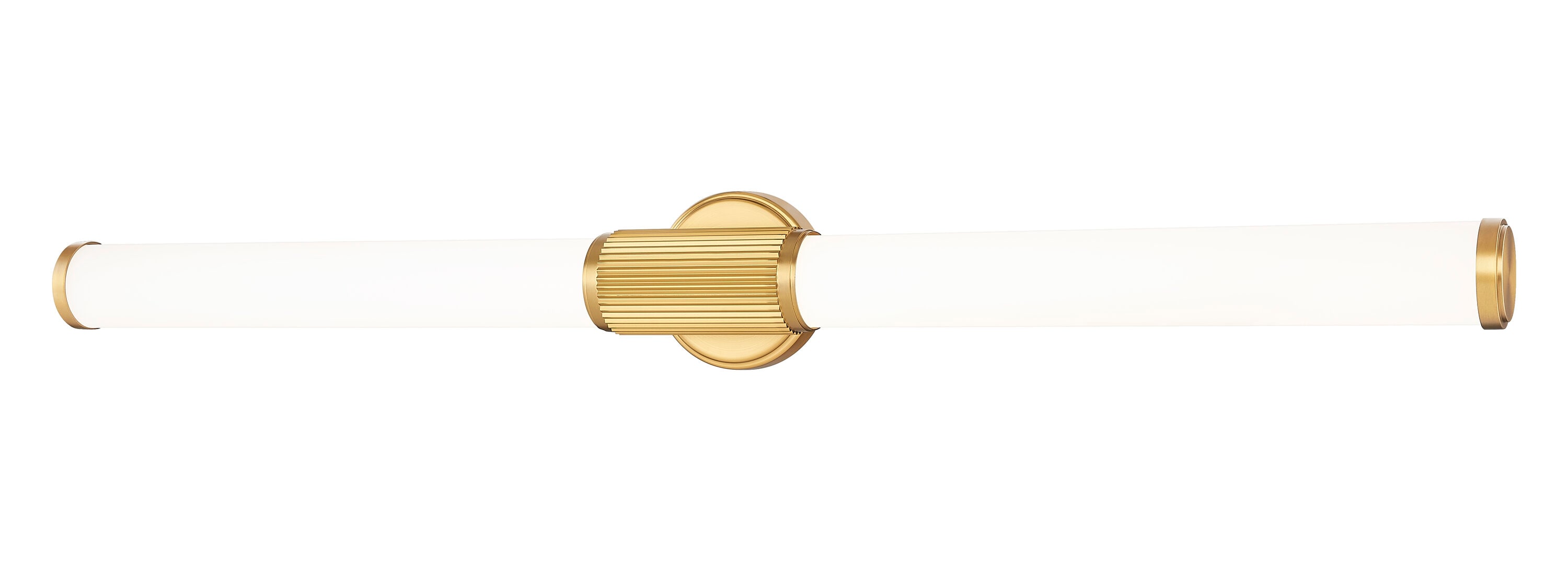 Z-Lite 1021-40W-MGLD-LED Solange 40.5-in 1 -Light Brushed Gold Integrated LED Transitional Vanity light