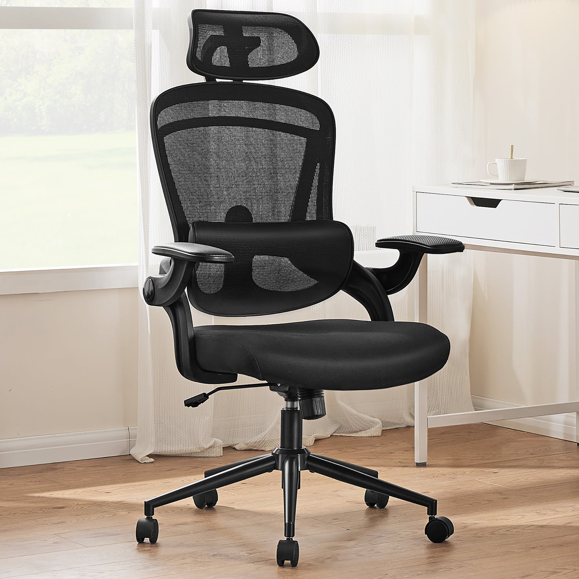 GZMR WF01-GC-V6-BKWH Office-Chairs - View #2