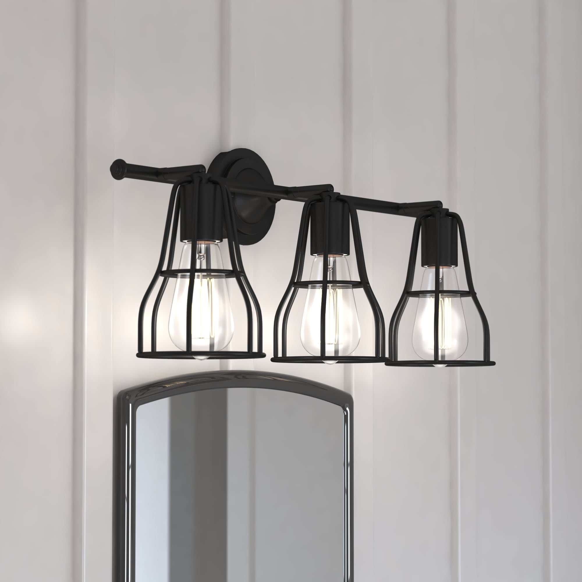 Clybourn Adjustable 3-Light Vanity in Oil Rubbed Bronze