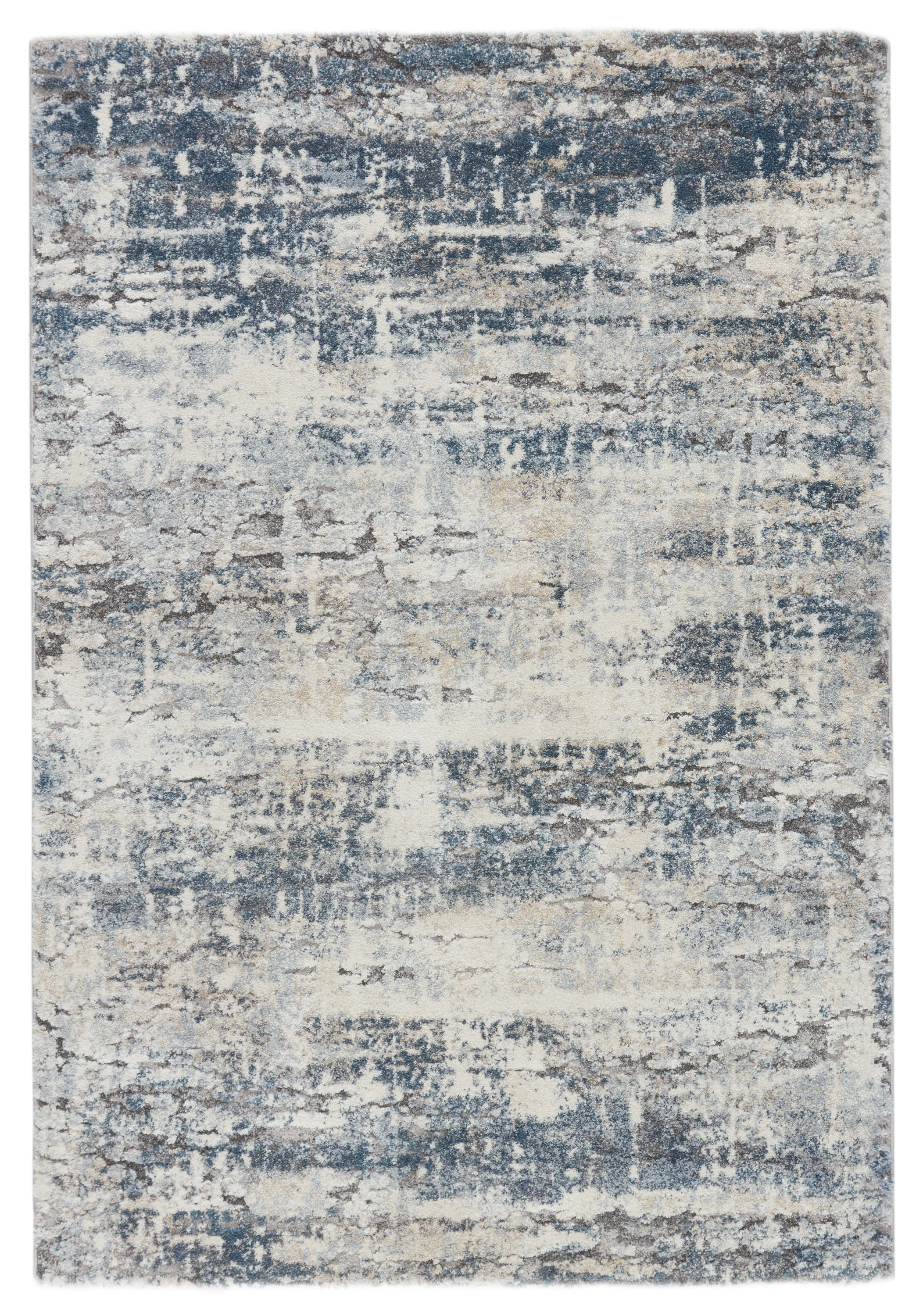 12 X 15 Blue Indoor Abstract Area Rug BRG152326 at Lowes.com