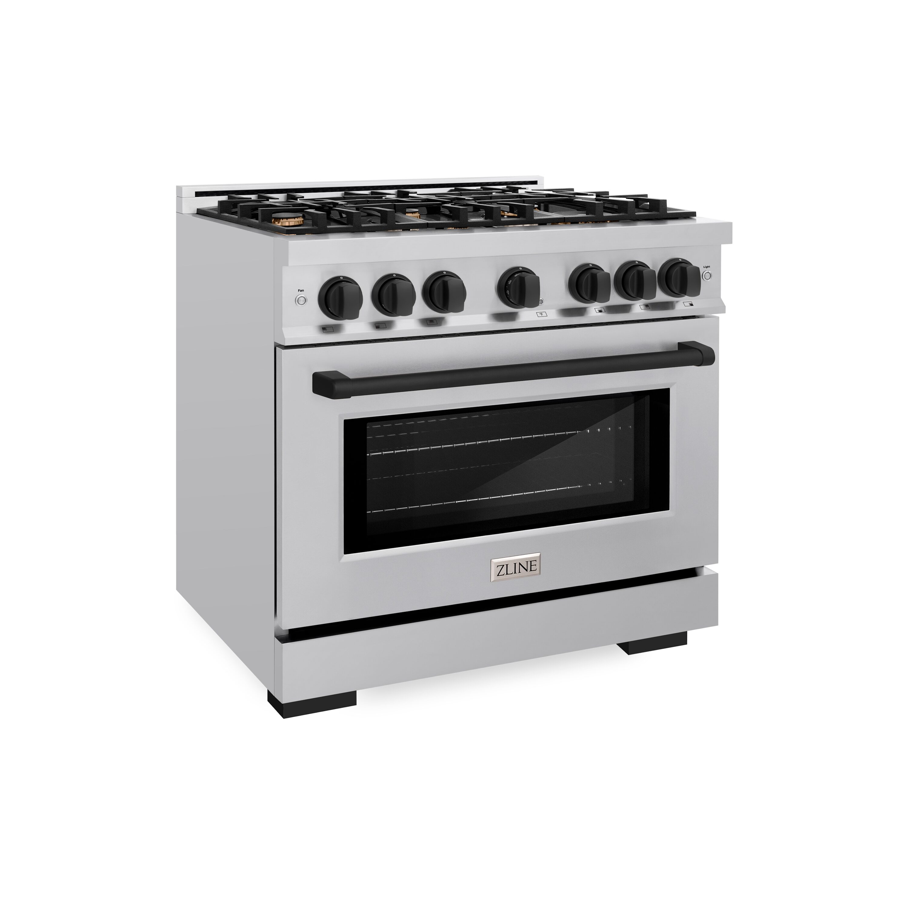 ZLINE KITCHEN & BATH HGRZ-36-MB Freestanding-Gas-Ranges - View #2