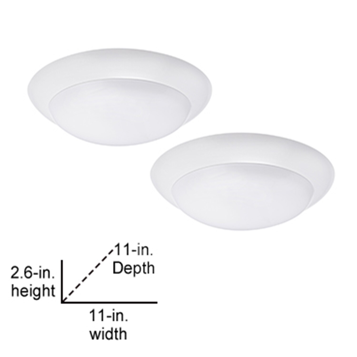 Project Source MXL1072A-LED18K9027 flushmounts - View #8