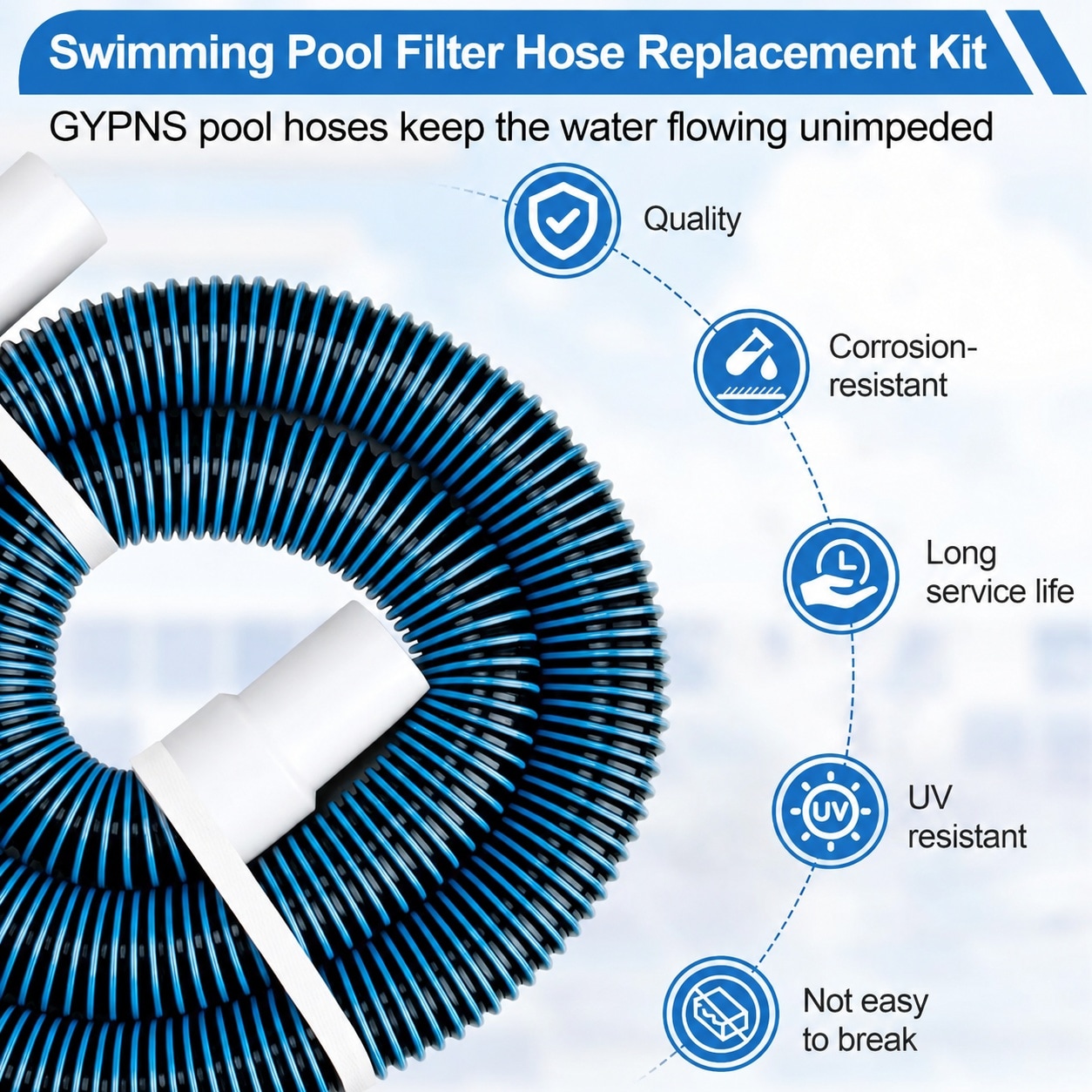 KIWDZFU LKI0820A1736 Water-Hoses - View #4