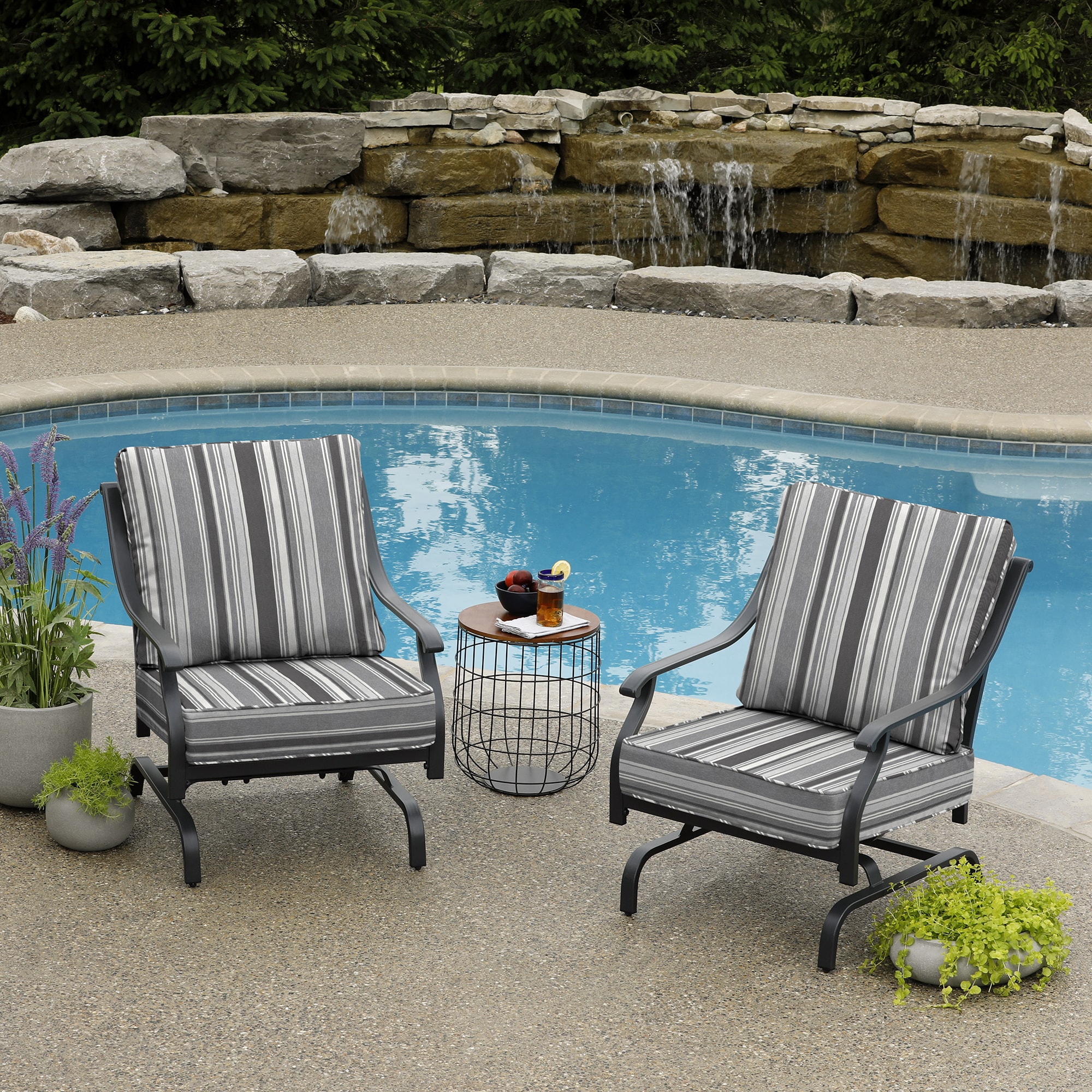 allen + roth with STAINMASTER XQ01A02B-D9C2 Patio-Furniture-Cushions - View #6