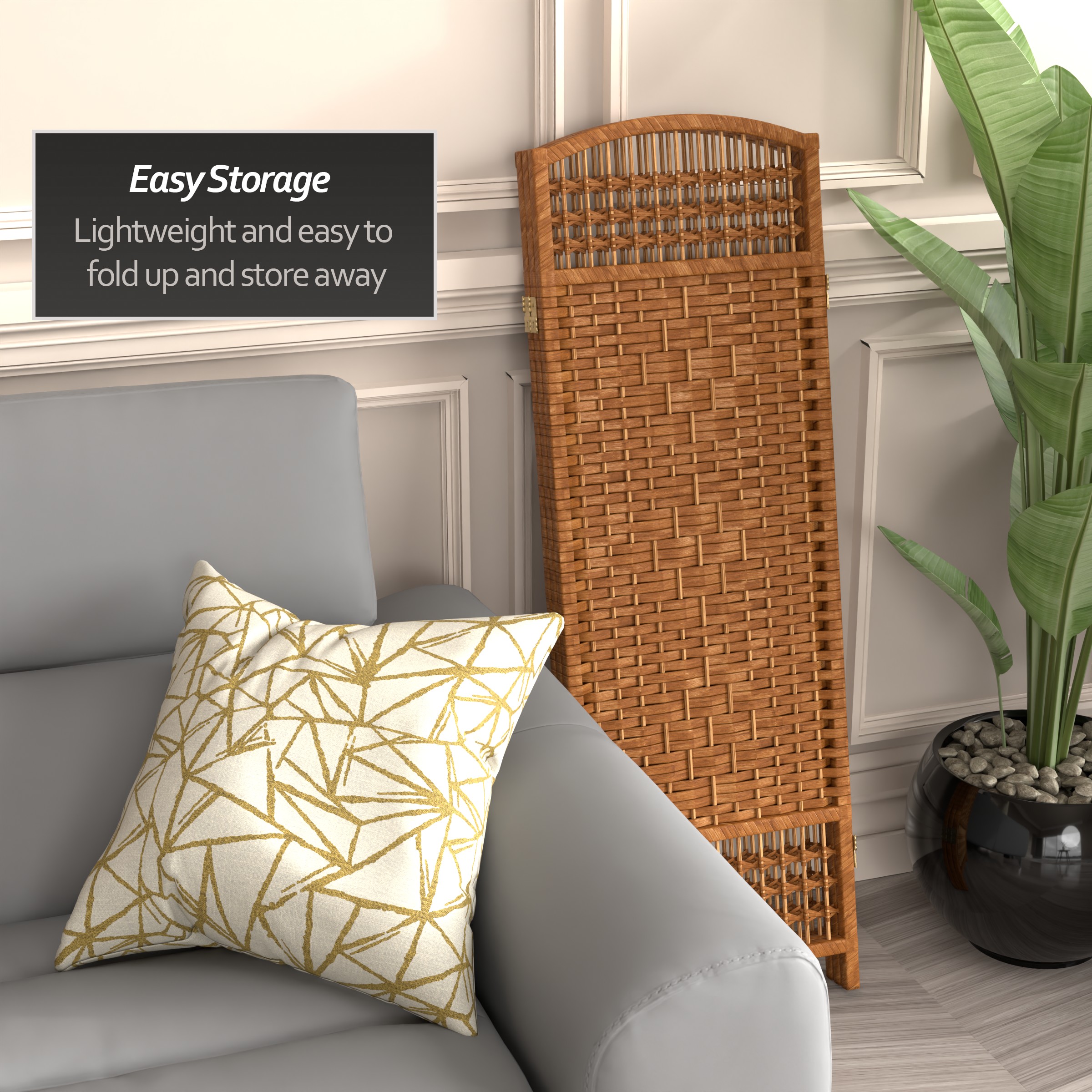 Red Lantern FB-4DMND-DBG-3P Indoor-Privacy-Screens - View #4