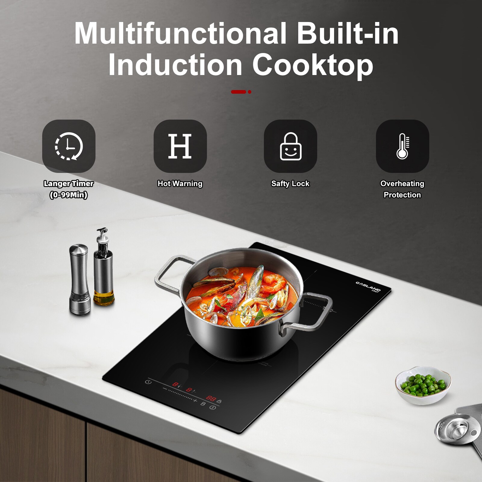 Forno Induction Cooktop -- Portable Countertop Style **Includes 12 inch Pan**