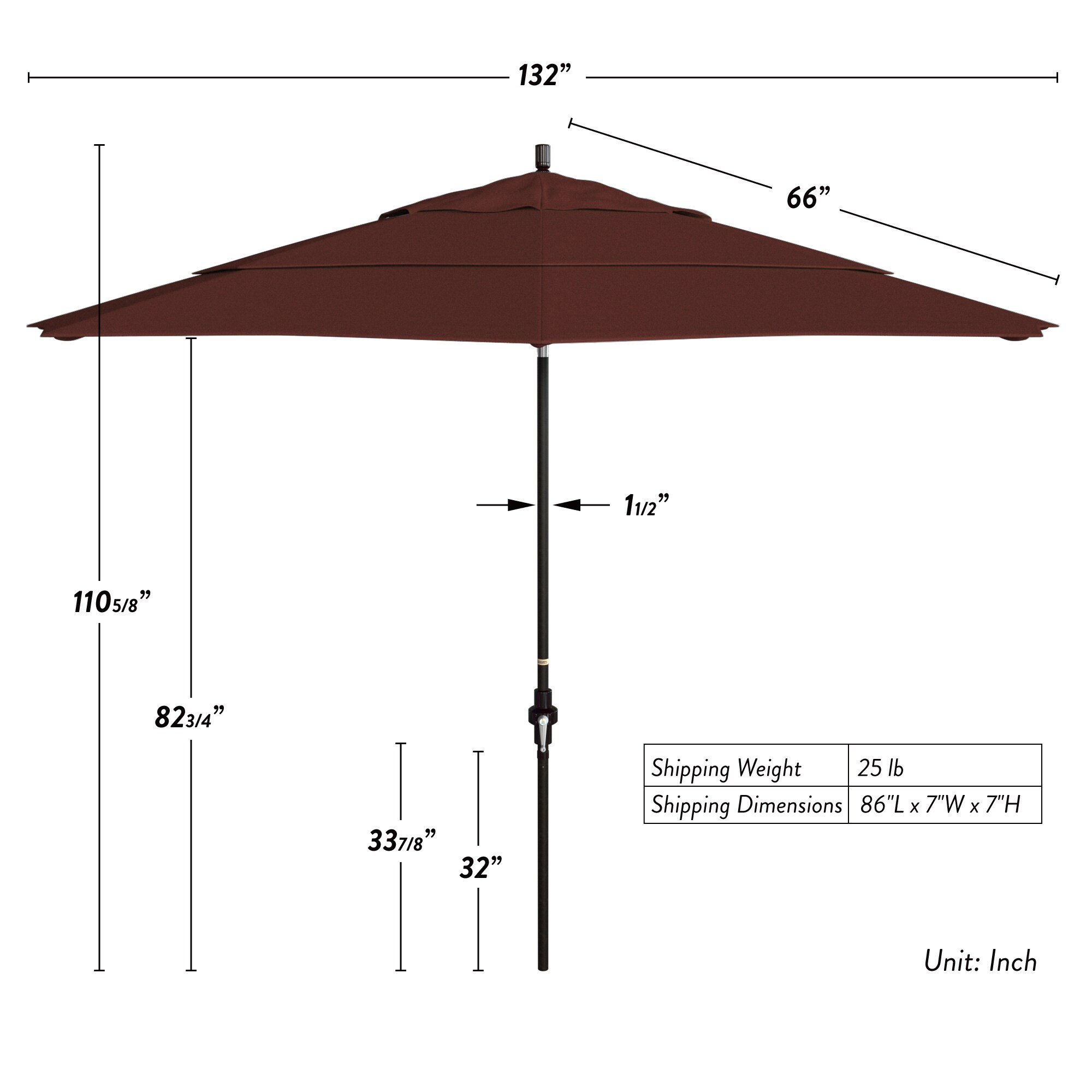California Umbrella 194061324691 Umbrellas-2 - View #6