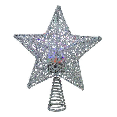 Tree Toppers, Lighted Led Tree Topper Star 12