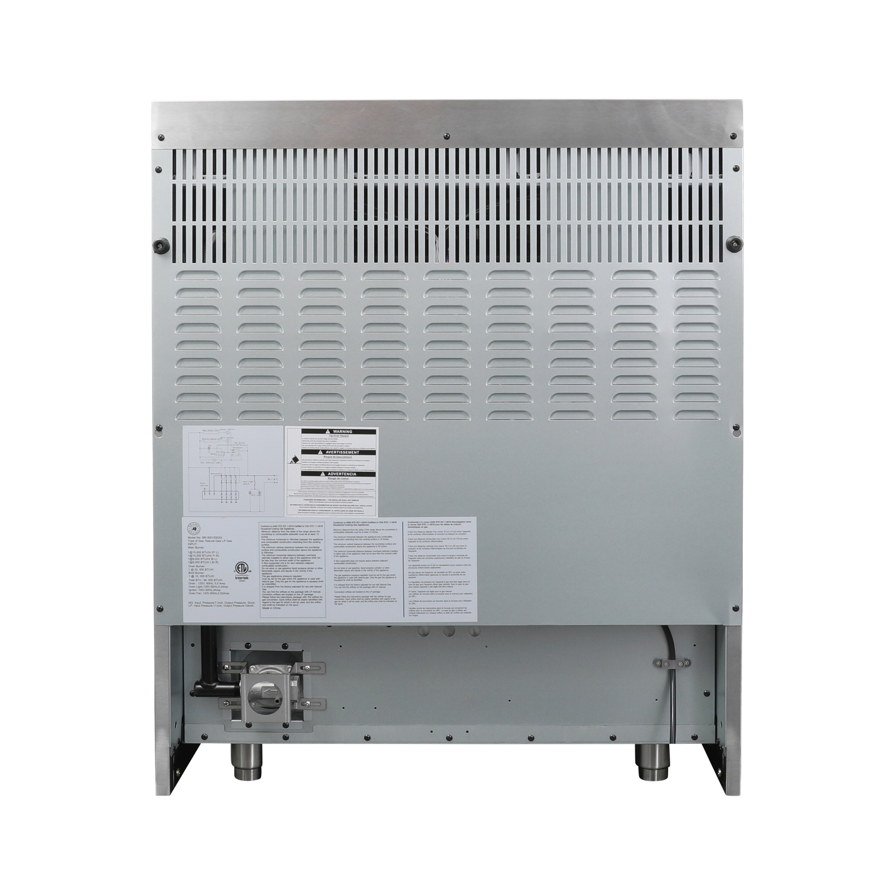 Brama BR3001SSGG Freestanding-Gas-Ranges - View #13