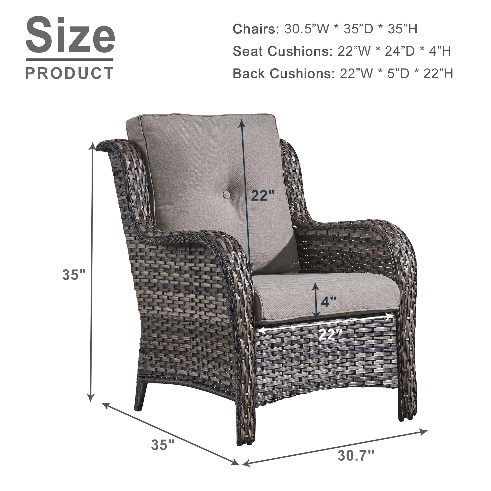 Rilyson FS017-2 Patio-Chairs - View #5