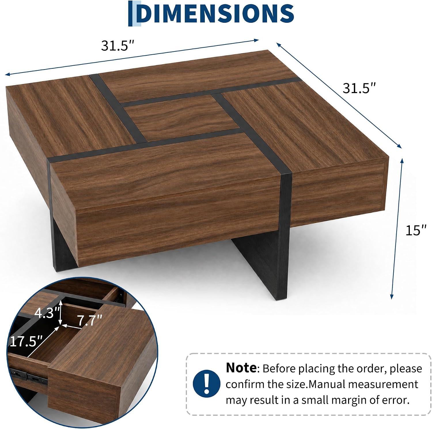GAOMON CQC-602B8T0XYPL Coffee-Tables - View #3