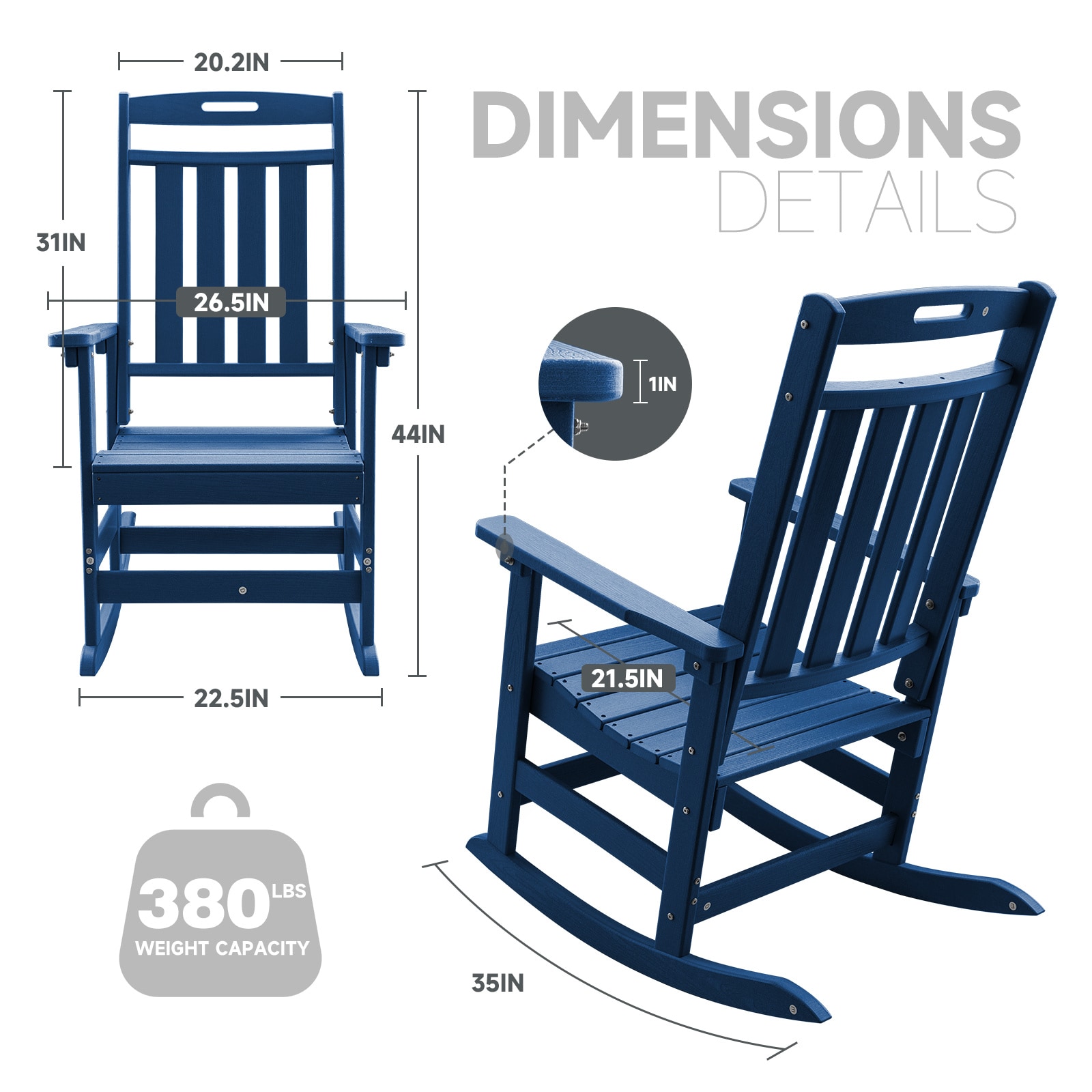 Upland YYRC-NB2 Patio-Chairs - View #5