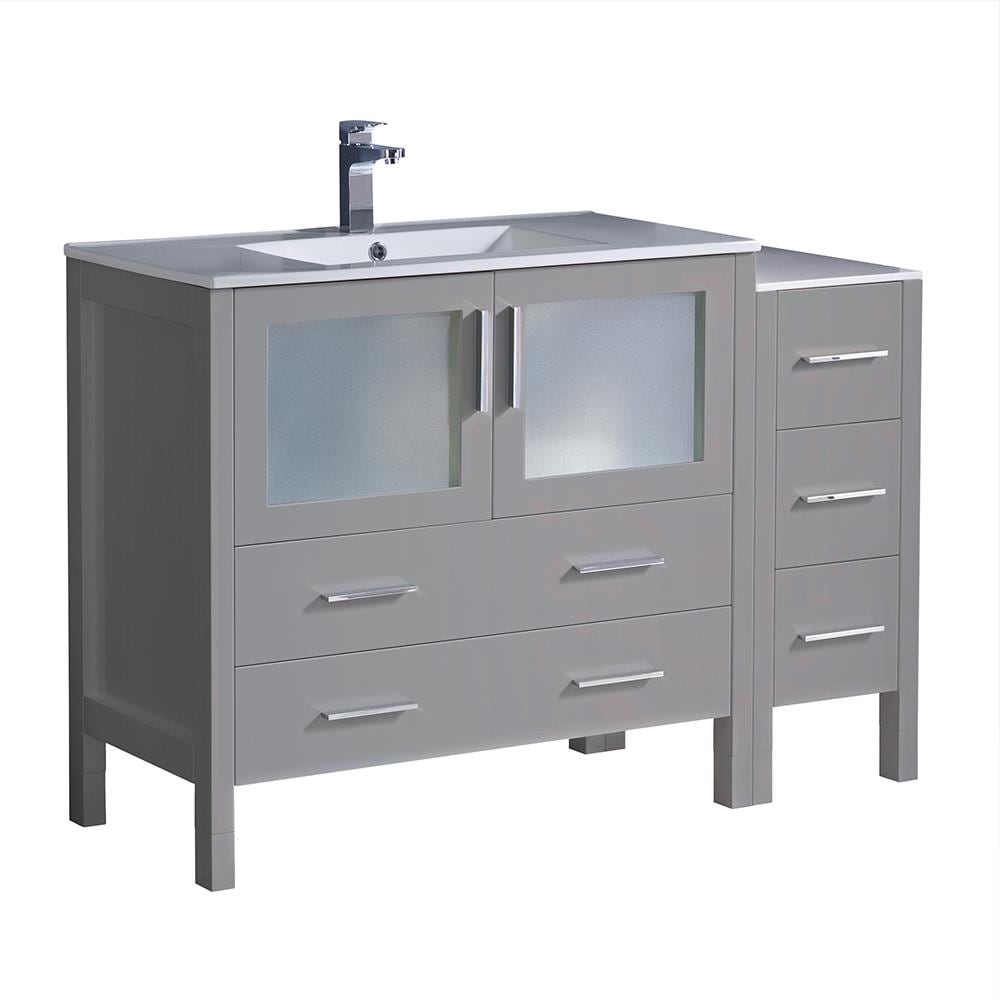 Fresca FCB62-3612GR-I Bath-Vanity-Combo - View #2
