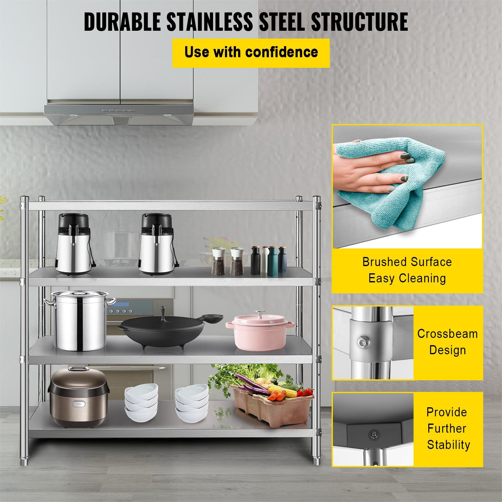 VEVOR SCBXGHJYCCBD00189V0 Free-Standing-Shelving - View #4
