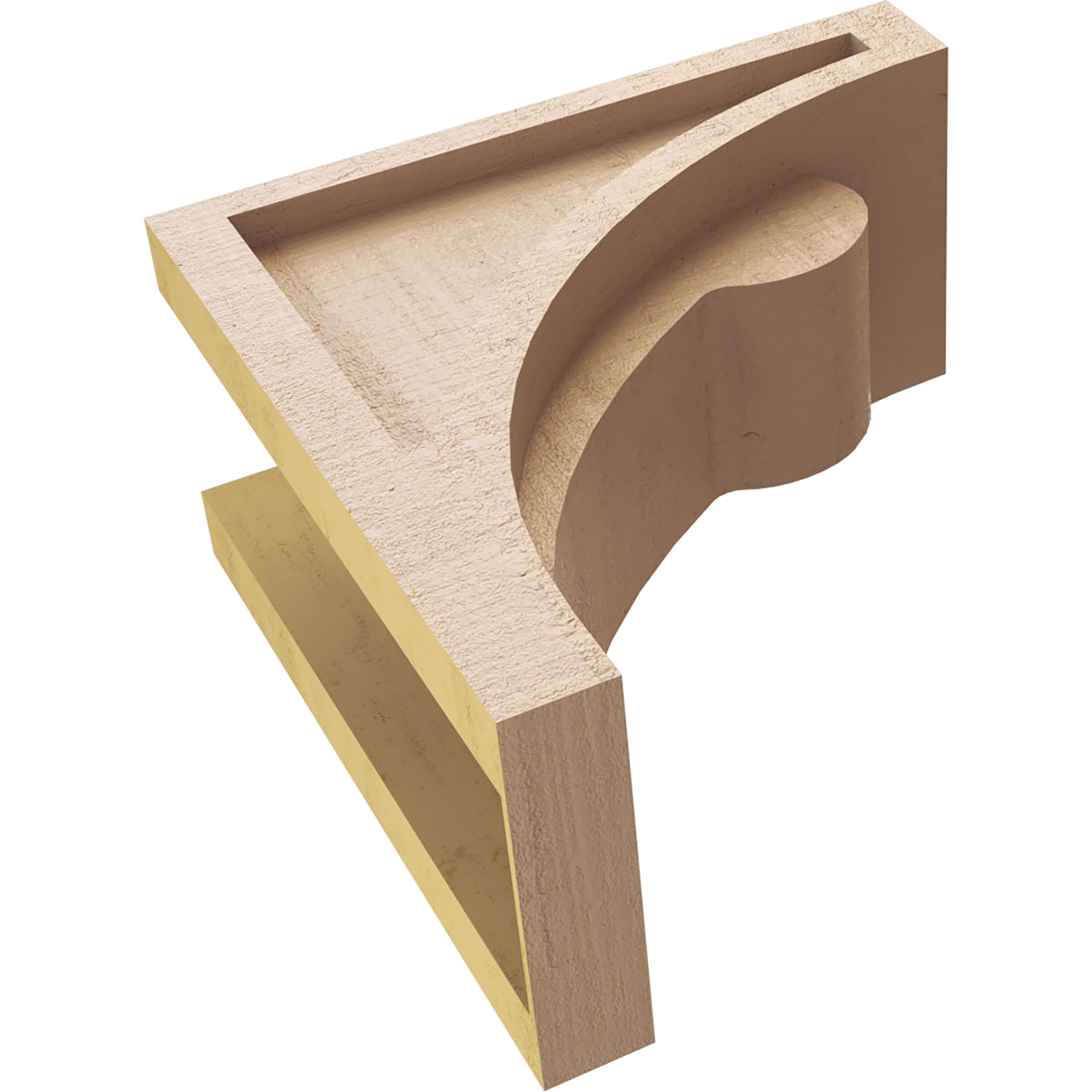 Ekena Millwork CORU05X10X10VIORCPR corbels - View #6