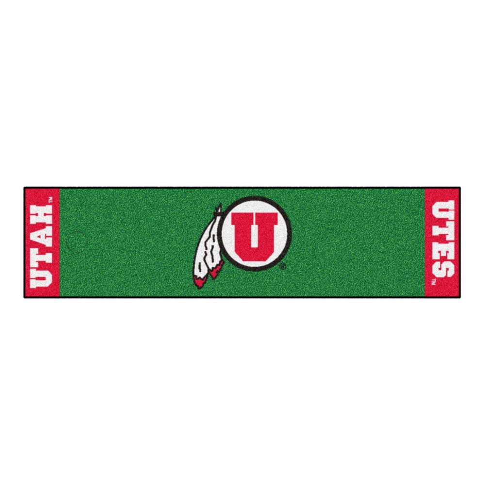 FANMATS 10333 1.5-ft x 6-ft NCAA Putting Green Mat Putting Green