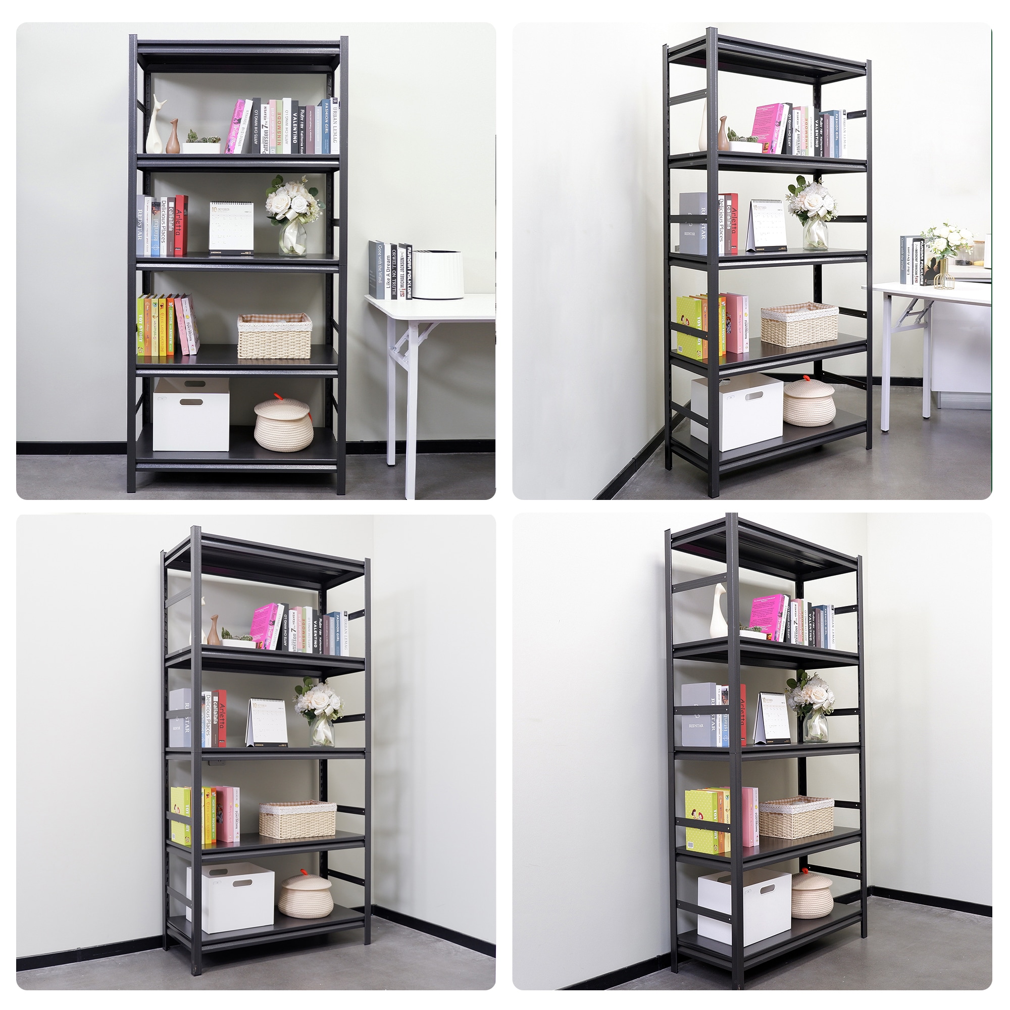 Kahomvis DHS-QPHK-403B Free-Standing-Shelving - View #8