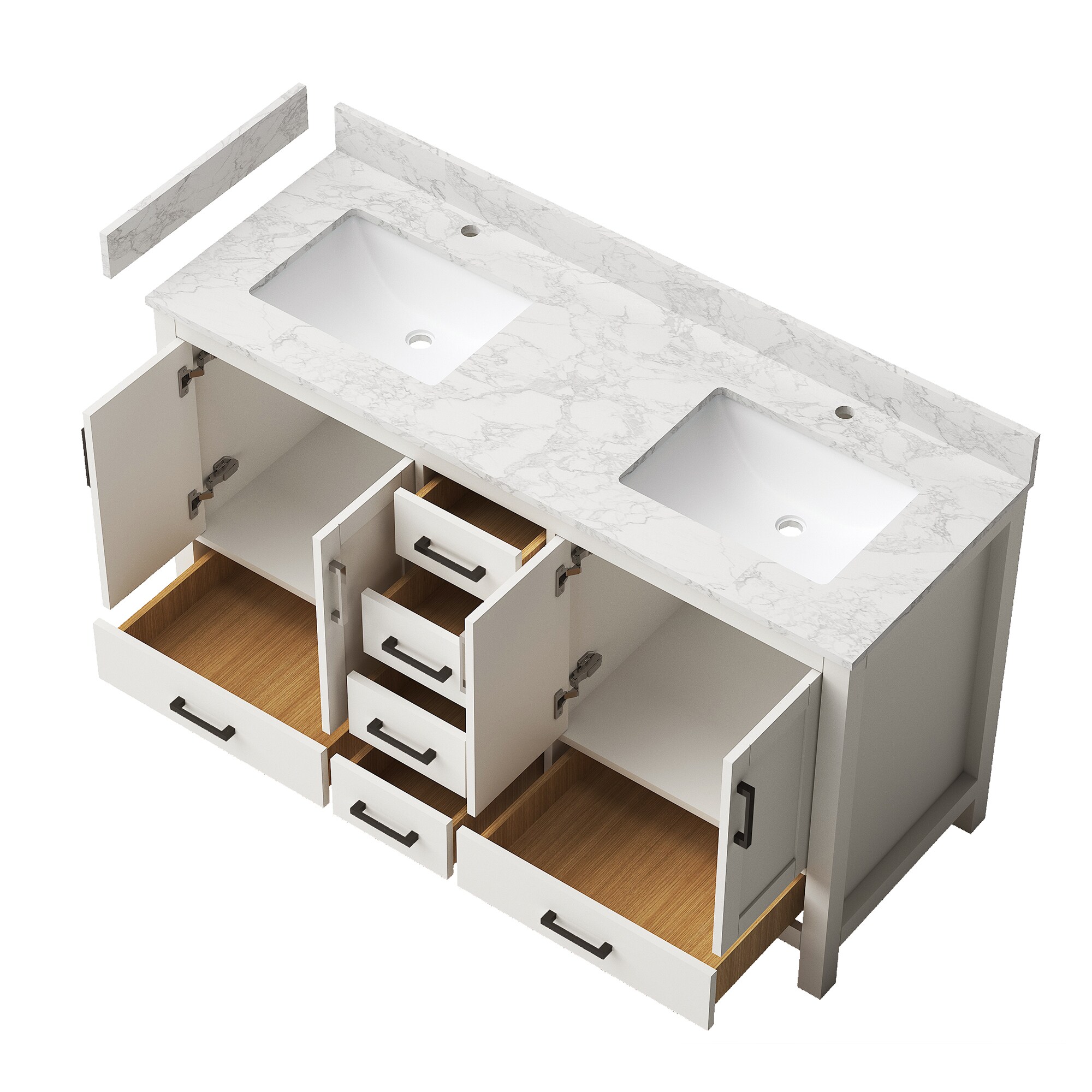 CALVON WMVTQ0360W Bath-Vanity-Combo - View #4
