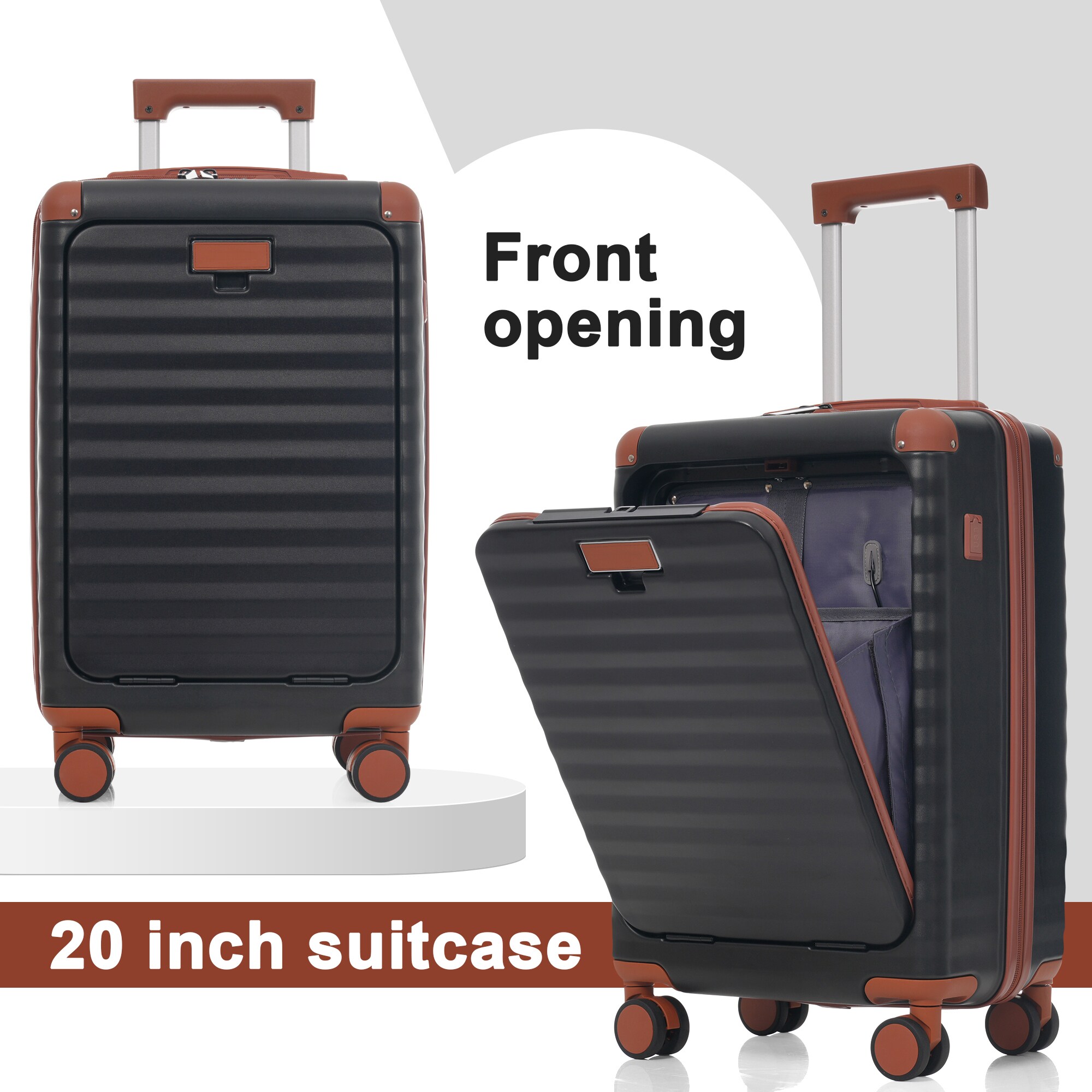 SINOFURN SYD9600011BK Luggage-And-Luggage-Sets - View #9