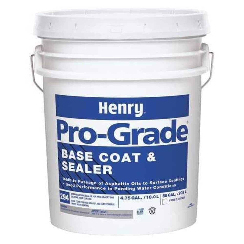 Henry  Roofing Base Coating  Sealant 5 gal Pail Gray PG294073