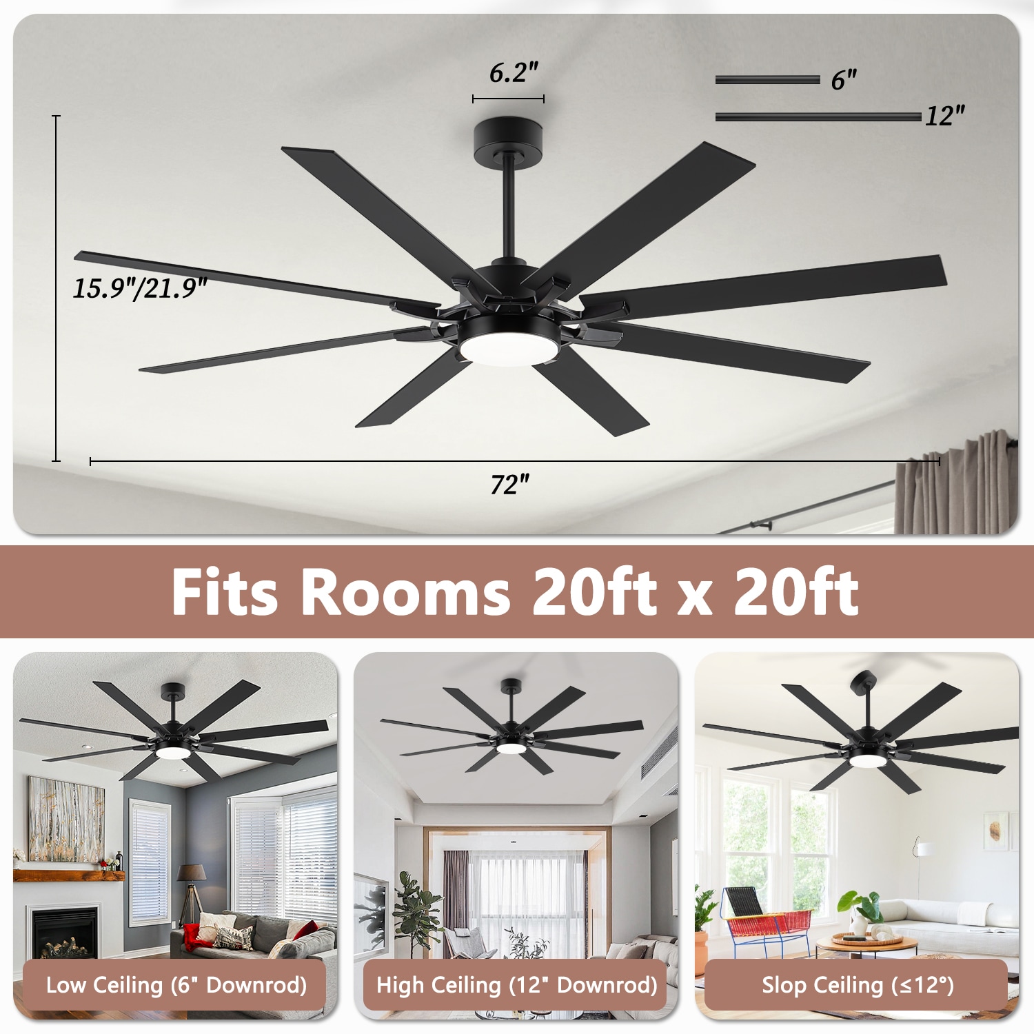 Breezary 24023-GW Ceiling-Fans - View #10