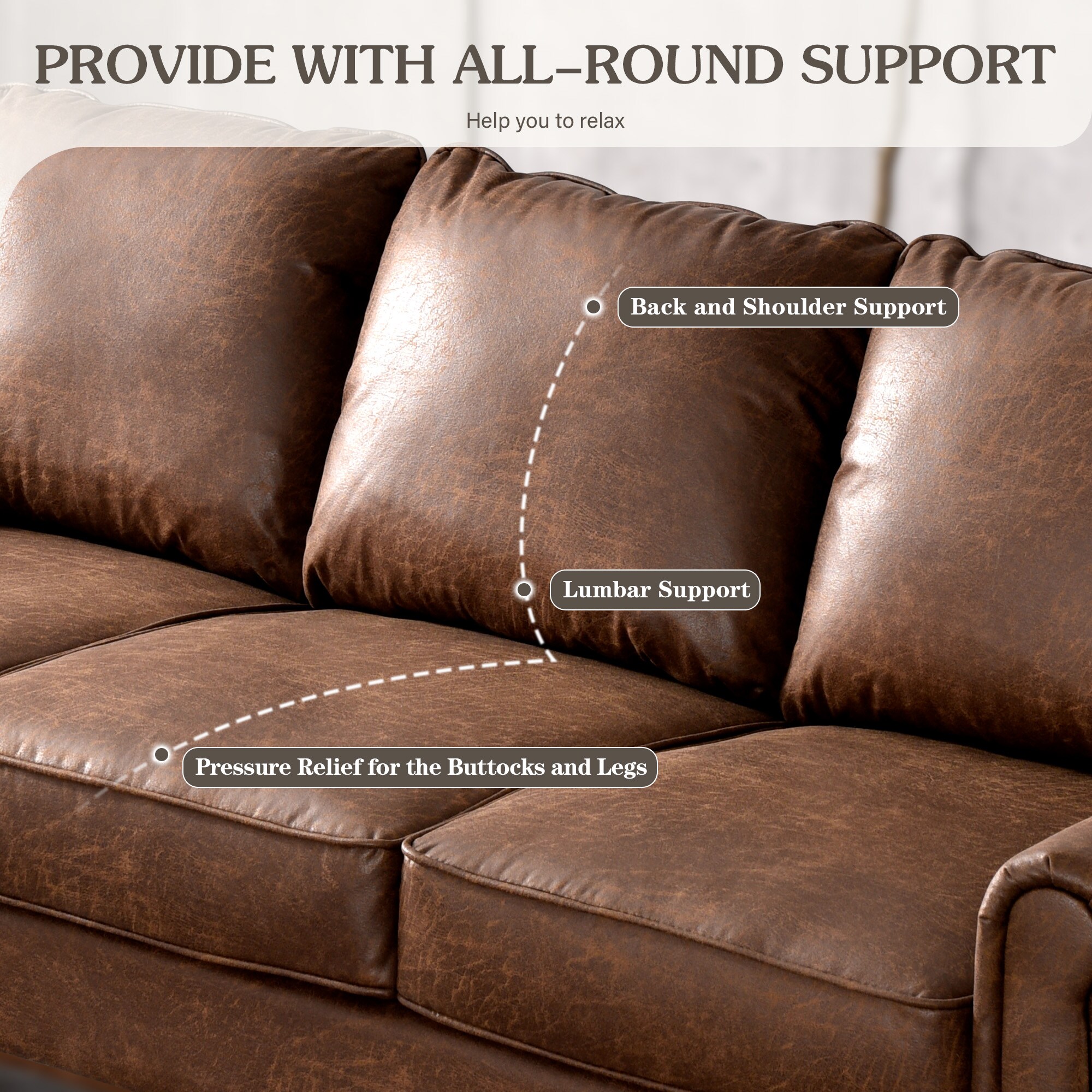 ALTRIGUS 6L-TSA800-AL Sofas-Loveseats - View #5