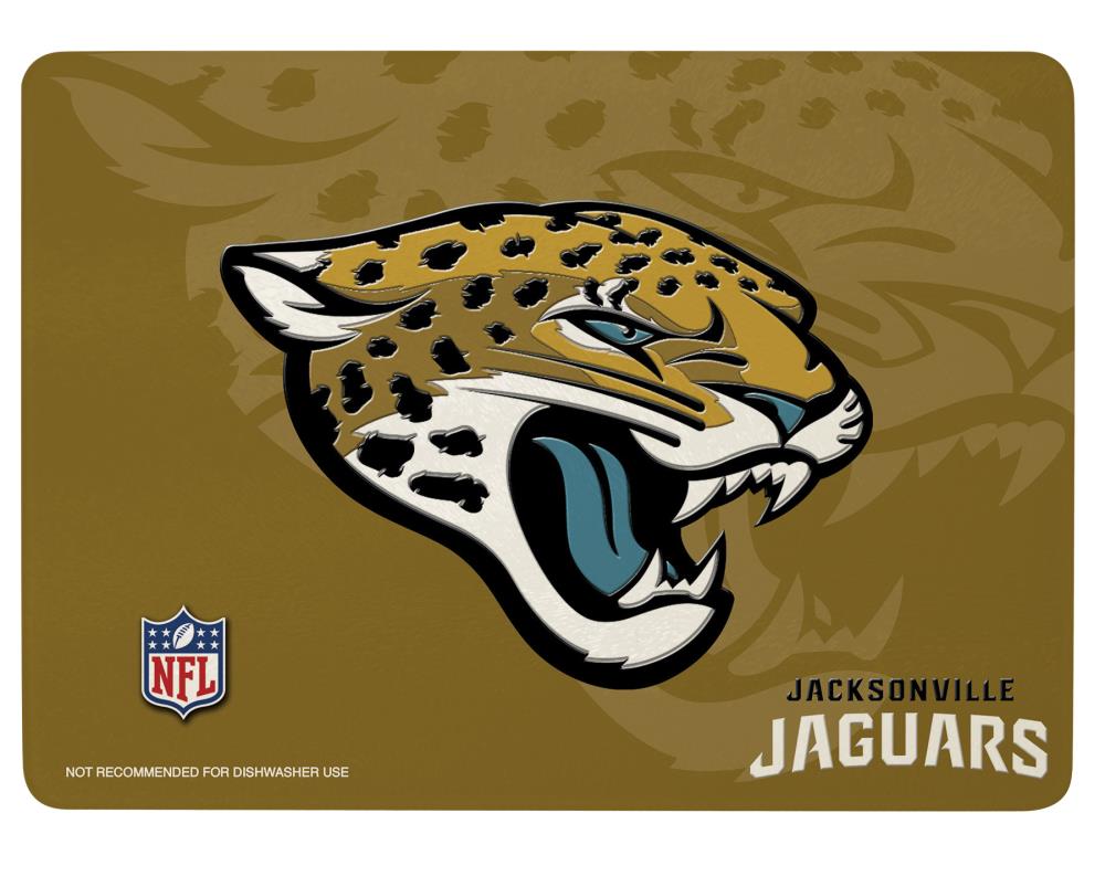 YouTheFan 2500065 NFL Jacksonville Jaguars Retro Series Cutting Board