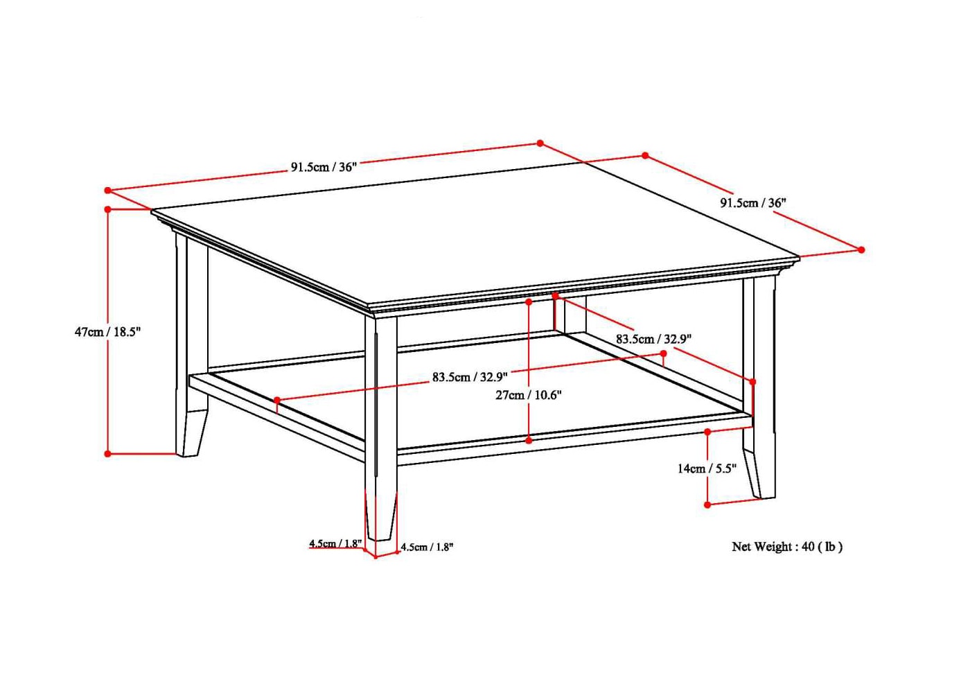 Simpli Home AXCRACA02-BRU Coffee-Tables - View #8