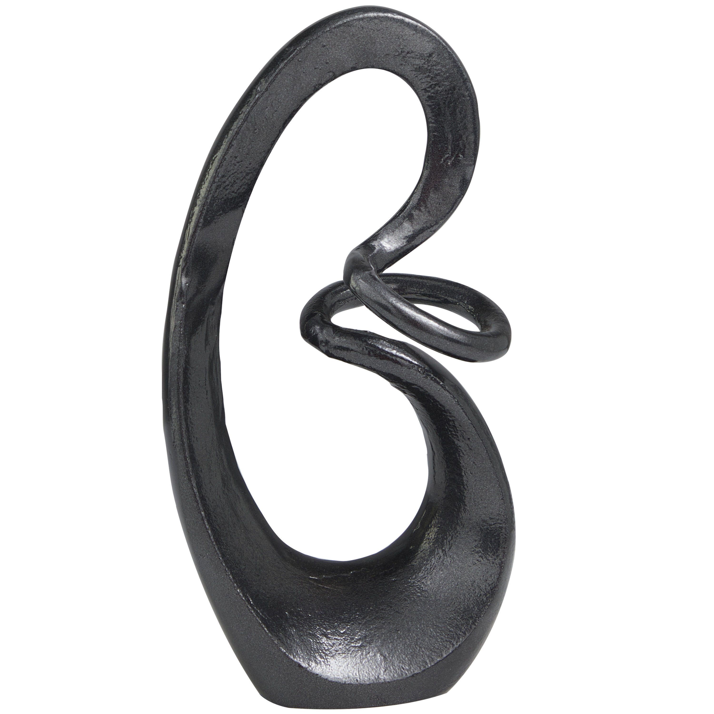 Grayson Lane 820531 Gray Aluminum Modern Sculpture