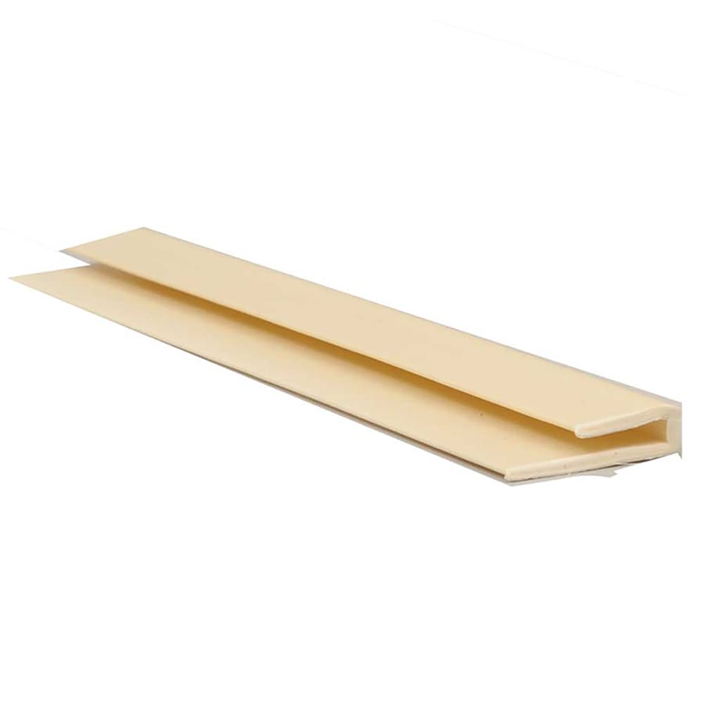  M.CP111408 0.865-in x 8.0-ft Off-white Finished Vinyl 1114 Wainscot Wall Panel Moulding