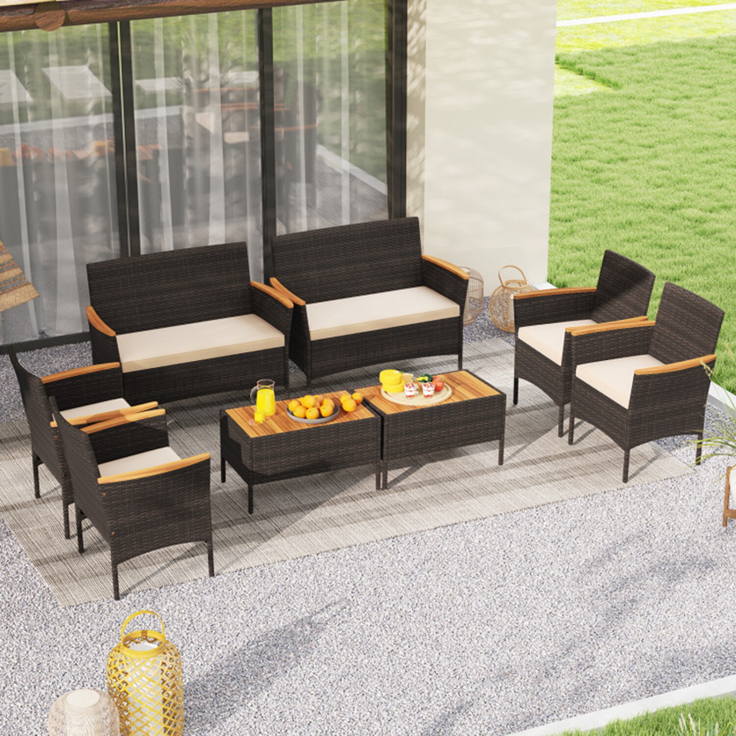 Mondawe MO-NP49+NP112 Patio-Conversation-Sets - View #11