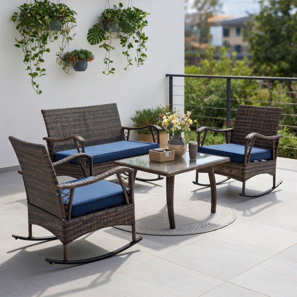 Choco Moon WYC-WQ33913-LS Patio-Conversation-Sets - View #5