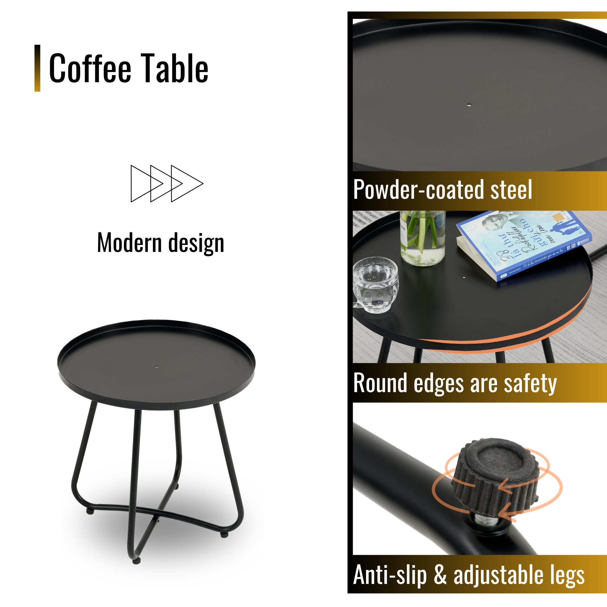 Moda Furnishings W2391P151455 Patio-Conversation-Sets - View #3