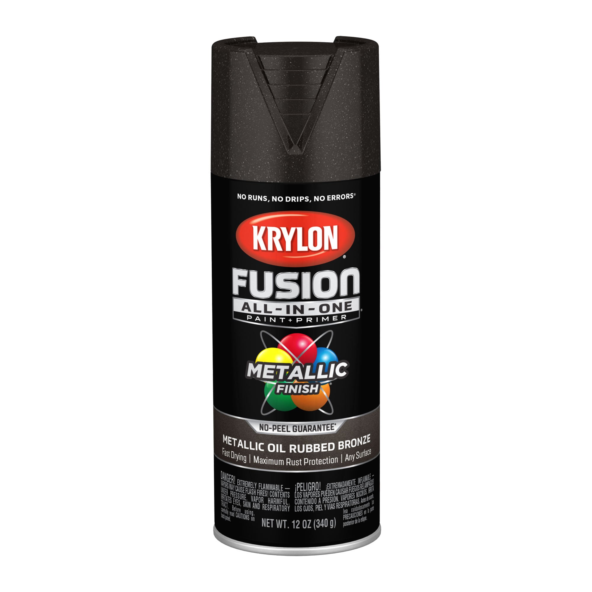 Krylon Fusion All-In-One Gloss Oil Rubbed Bronze Metallic Spray Paint and  Primer In One (NET WT. 12-oz in the Spray Paint department at