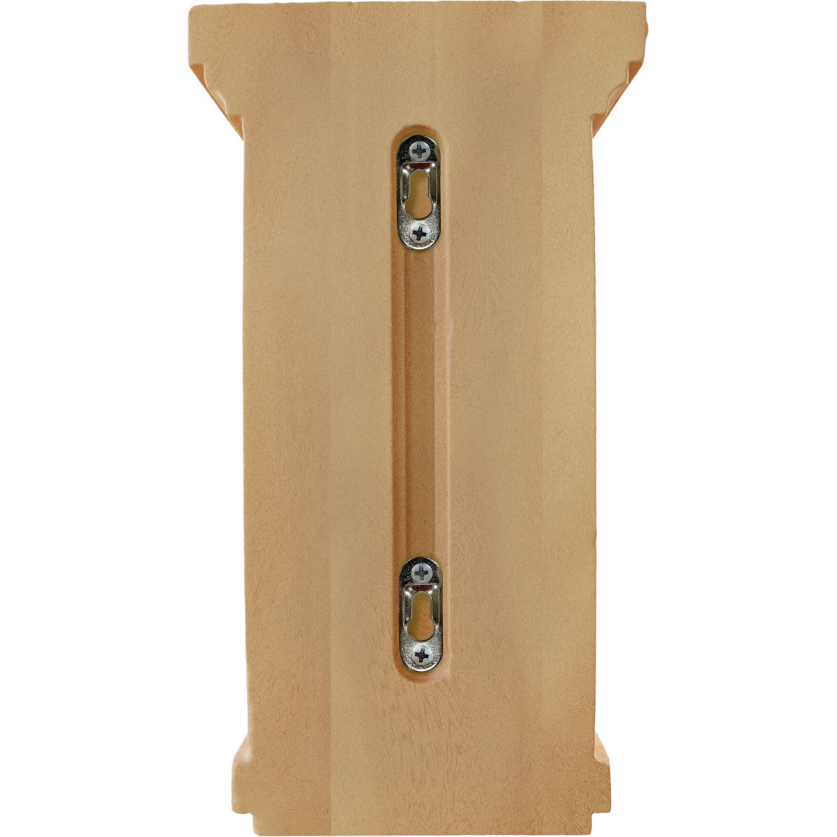 10" Fluted Red Oak Wood Corbel